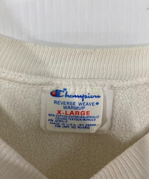 Champion（チャンピオン）Champion (チャンピオン) 80’s リバースウィーブスウェット ホワイト サイズ:XLの古着・服飾アイテム