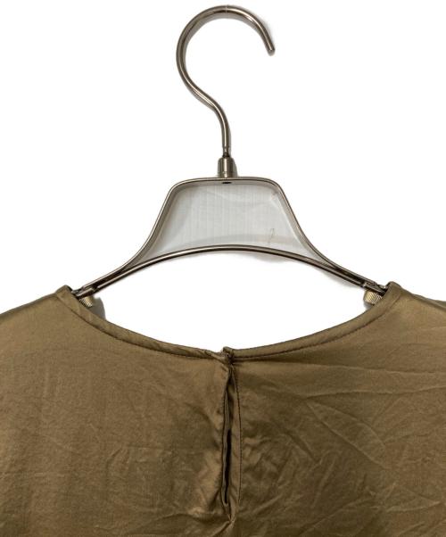 DOLCE & GABBANA（ドルチェ＆ガッバーナ）DOLCE & GABBANA (ドルチェ＆ガッバーナ) シルクカットソー ブラウン サイズ:40の古着・服飾アイテム