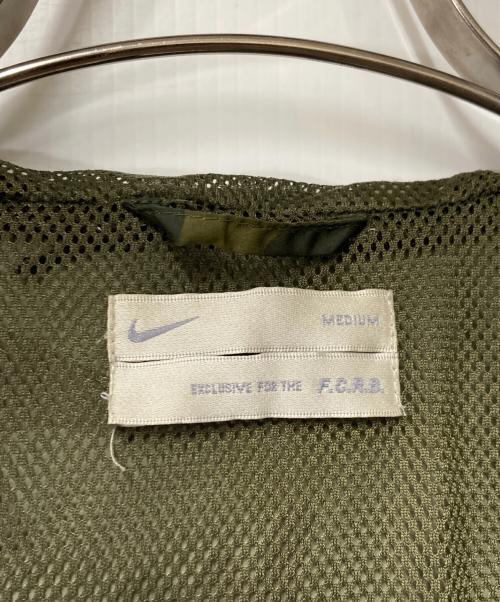 NIKE（ナイキ）NIKE (ナイキ) F.C.R.B. (エフシーレアルブリストル) カモプラクティスジャケット カーキ サイズ:Ｍの古着・服飾アイテム