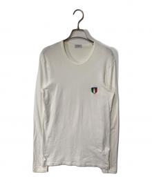 DOLCE & GABBANA（ドルチェ＆ガッバーナ）の古着「ロングスリーブカットソー」｜ホワイト