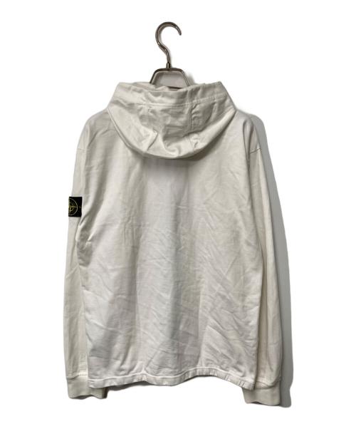 STONE ISLAND（ストーンアイランド）STONE ISLAND (ストーンアイランド) フルジップパーカー ホワイト サイズ:Sの古着・服飾アイテム
