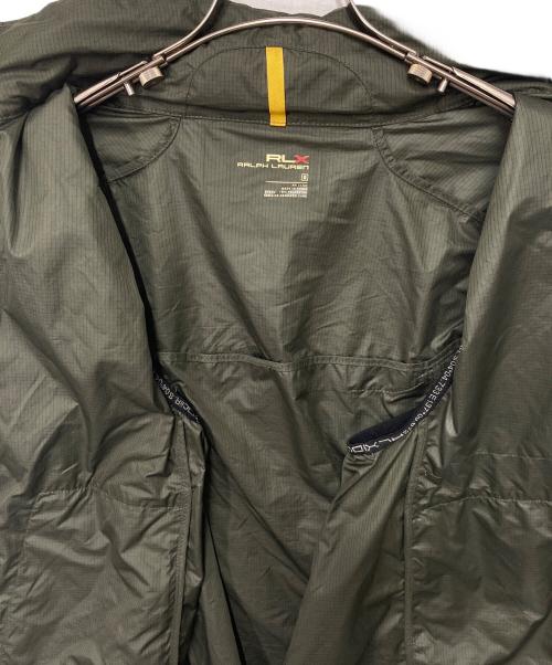 RLX RALPH LAUREN（アールエルエックスラルフローレン）RLX RALPH LAUREN (アールエルエックスラルフローレン) ジップベスト オリーブ サイズ:Sの古着・服飾アイテム