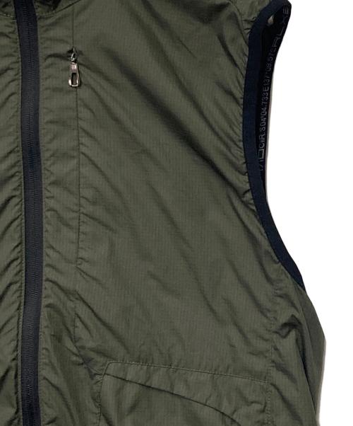 RLX RALPH LAUREN（アールエルエックスラルフローレン）RLX RALPH LAUREN (アールエルエックスラルフローレン) ジップベスト オリーブ サイズ:Sの古着・服飾アイテム