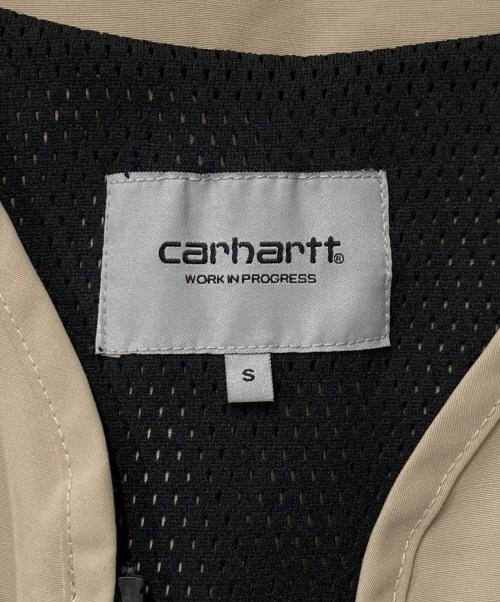 Carhartt WIP（カーハート ワーク イン プログレス）CARHARTT WIP (カーハート ワーク イン プログレス) フィッシングベスト ベージュ サイズ:Sの古着・服飾アイテム