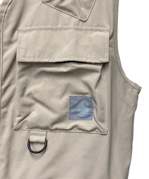 Carhartt WIP（カーハート ワーク イン プログレス）CARHARTT WIP (カーハート ワーク イン プログレス) フィッシングベスト ベージュ サイズ:Sの古着・服飾アイテム