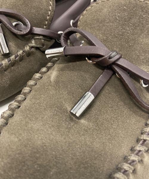 LOUIS VUITTON（ルイ ヴィトン）LOUIS VUITTON (ルイ ヴィトン) ドライビングシューズ ブラウン サイズ:5 1/2の古着・服飾アイテム