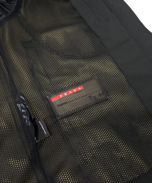 PRADA SPORTS（プラダスポーツ）PRADA SPORTS (プラダスポーツ) ウィンドストッパージップアップ ベスト ブラック サイズ:44の古着・服飾アイテム