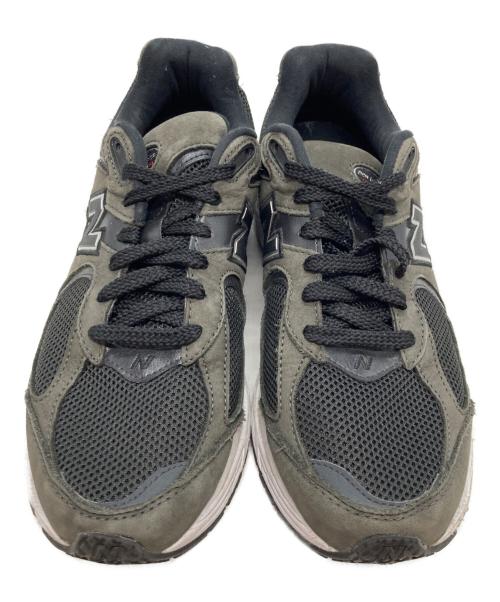 NEW BALANCE（ニューバランス）NEW BALANCE (ニューバランス) ローカットスニーカー カーキ サイズ:US9/UK8.5/EUR42.5/JPN27cmの古着・服飾アイテム