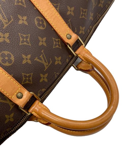 LOUIS VUITTON（ルイ ヴィトン）LOUIS VUITTON (ルイ ヴィトン) キーポル・バンドリエール55 ブラウンの古着・服飾アイテム
