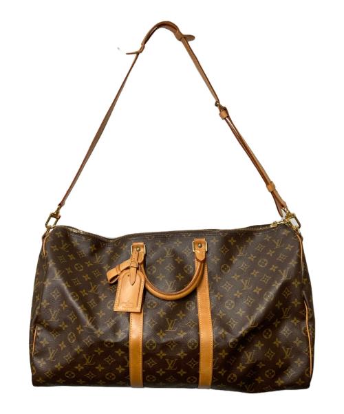 LOUIS VUITTON（ルイ ヴィトン）LOUIS VUITTON (ルイ ヴィトン) キーポル・バンドリエール55 ブラウンの古着・服飾アイテム