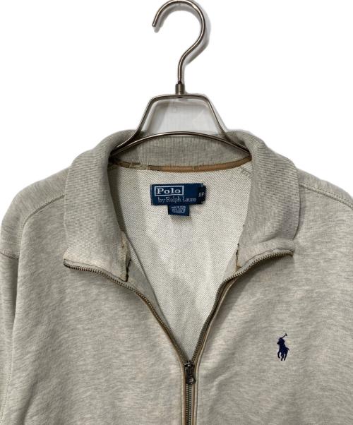 POLO RALPH LAUREN（ポロ・ラルフローレン）POLO RALPH LAUREN (ポロ・ラルフローレン) スウェットジャケット グレー サイズ:Ｍの古着・服飾アイテム
