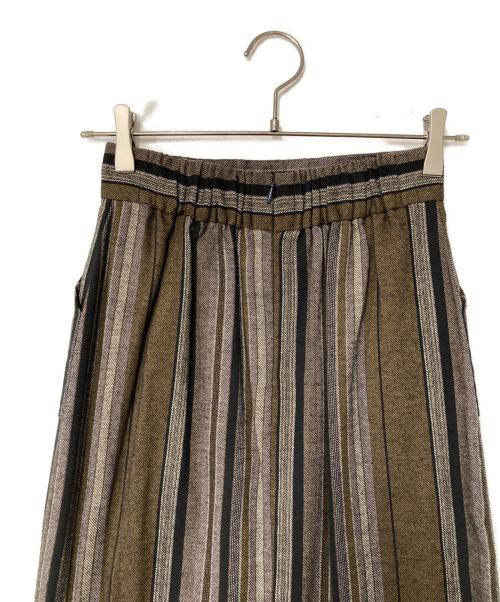 CLANE（クラネ）CLANE (クラネ) POCKET BASIC SKIRT ブラウン サイズ:1 未使用品の古着・服飾アイテム