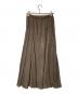 Plage (プラージュ) Washable Fibril ロングスカート ブラウン サイズ:38：6000円