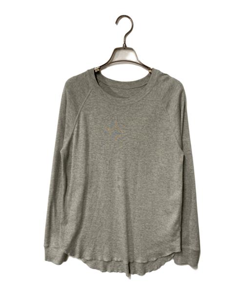 Plage（プラージュ）Plage (プラージュ) premiumフライス long Tシャツ グレー サイズ:Freeの古着・服飾アイテム