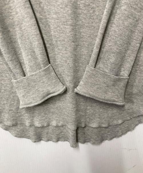 Plage（プラージュ）Plage (プラージュ) premiumフライス long Tシャツ グレー サイズ:Freeの古着・服飾アイテム