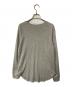 Plage (プラージュ) premiumフライス long Tシャツ グレー サイズ:Free：5000円