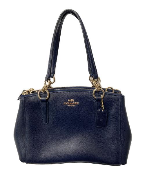 COACH（コーチ）COACH (コーチ) 2WAYショルダーバッグ ネイビーの古着・服飾アイテム
