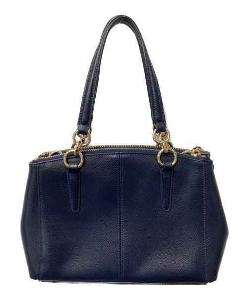 COACH（コーチ）COACH (コーチ) 2WAYショルダーバッグ ネイビーの古着・服飾アイテム