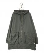 ORCIVALオーシバル）の古着「NTT ZIP HOODED JACKET」｜グレー