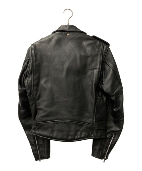 Schott（ショット）Schott (ショット) ライダースジャケット ブラック サイズ:36の古着・服飾アイテム