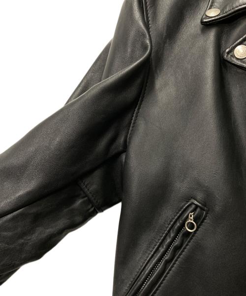Schott（ショット）Schott (ショット) ライダースジャケット ブラック サイズ:36の古着・服飾アイテム