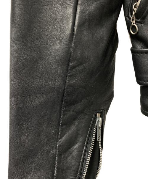 Schott（ショット）Schott (ショット) ライダースジャケット ブラック サイズ:36の古着・服飾アイテム