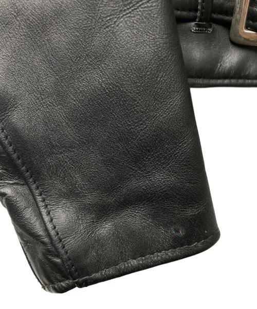 Schott（ショット）Schott (ショット) ライダースジャケット ブラック サイズ:36の古着・服飾アイテム