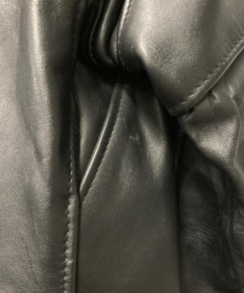 Schott（ショット）Schott (ショット) ライダースジャケット ブラック サイズ:36の古着・服飾アイテム