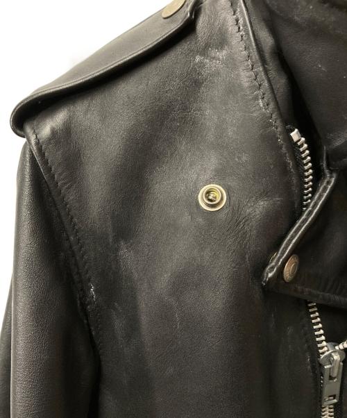 Schott（ショット）Schott (ショット) ライダースジャケット ブラック サイズ:36の古着・服飾アイテム