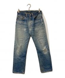 LEVI'S（リーバイス）の古着「赤耳ボタンフライデニムパンツ」｜インディゴ