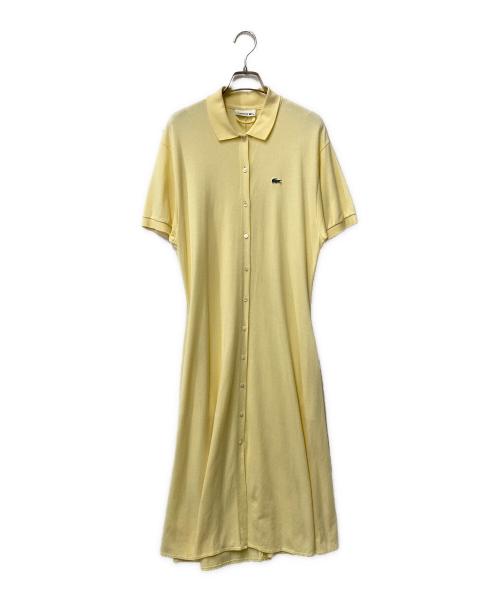 LACOSTE（ラコステ）LACOSTE (ラコステ) ポロワンピース イエロー サイズ:36の古着・服飾アイテム