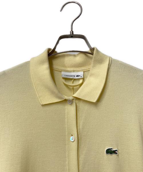 LACOSTE（ラコステ）LACOSTE (ラコステ) ポロワンピース イエロー サイズ:36の古着・服飾アイテム