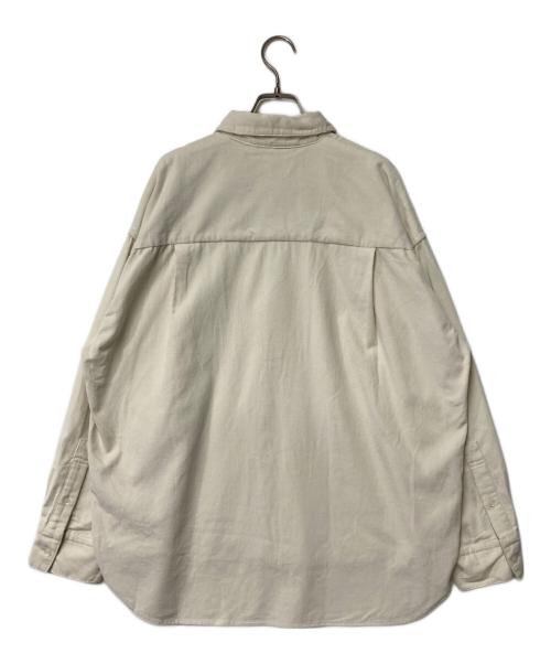 Spick and Span（スピック＆スパン）Spick and Span (スピック＆スパン) コットンコーデュロイルーズシャツ ホワイト サイズ:Freeの古着・服飾アイテム