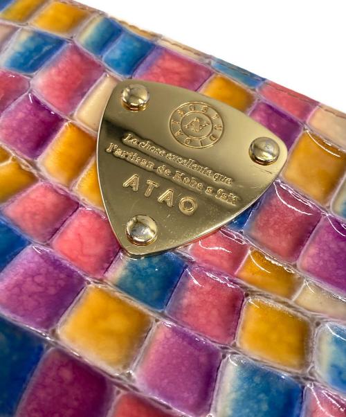 ATAO（アタオ）ATAO (アタオ) ラウンドファスナー財布 マルチカラーの古着・服飾アイテム