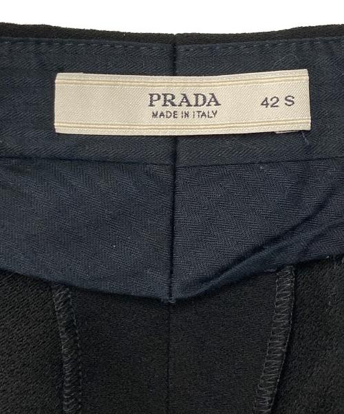 PRADA（プラダ）PRADA (プラダ) センタープレスフレアパンツ サイズ:42の古着・服飾アイテム