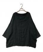 journal standard luxeジャーナルスタンダード ラックス）の古着「エアリネン Plain-ブラウス」｜ブラック