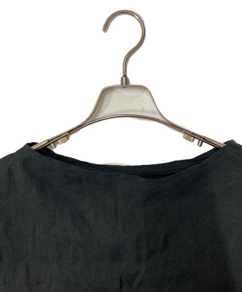 journal standard luxe（ジャーナルスタンダード ラックス）JOURNAL STANDARD LUXE (ジャーナルスタンダード ラックス) エアリネン Plain-ブラウス ブラック サイズ:Freeの古着・服飾アイテム