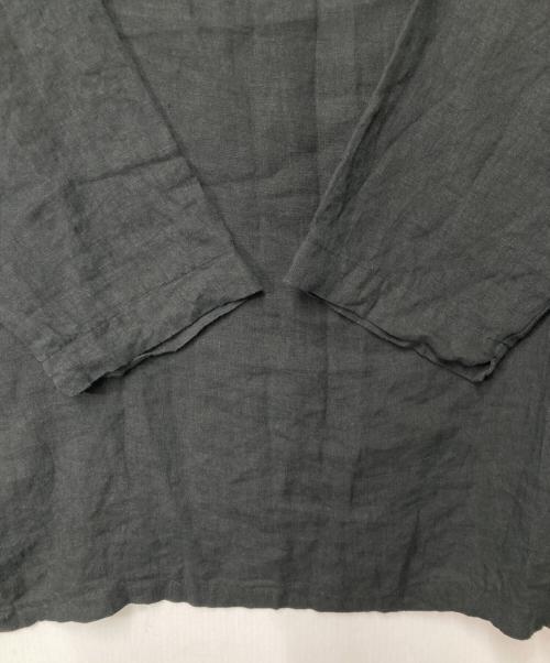 journal standard luxe（ジャーナルスタンダード ラックス）JOURNAL STANDARD LUXE (ジャーナルスタンダード ラックス) エアリネン Plain-ブラウス ブラック サイズ:Freeの古着・服飾アイテム
