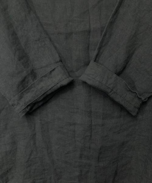 journal standard luxe（ジャーナルスタンダード ラックス）JOURNAL STANDARD LUXE (ジャーナルスタンダード ラックス) エアリネン Plain-ブラウス ブラック サイズ:Freeの古着・服飾アイテム