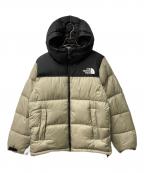 THE NORTH FACEザ ノース フェイス）の古着「NUPTSE HOODIE」｜ブラック×グレー