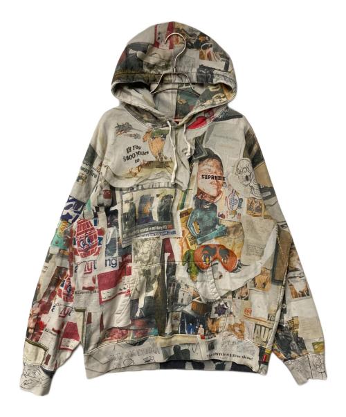 SUPREME（シュプリーム）SUPREME (シュプリーム) Dash's Wall Hooded Sweatshirt グレー サイズ:Ｍの古着・服飾アイテム