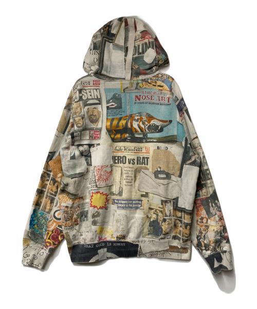 SUPREME（シュプリーム）SUPREME (シュプリーム) Dash's Wall Hooded Sweatshirt グレー サイズ:Ｍの古着・服飾アイテム