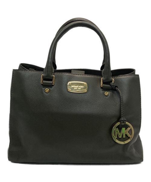 MICHAEL KORS（マイケルコース）MICHAEL KORS (マイケルコース) 2WAYショルダーバッグ カーキの古着・服飾アイテム