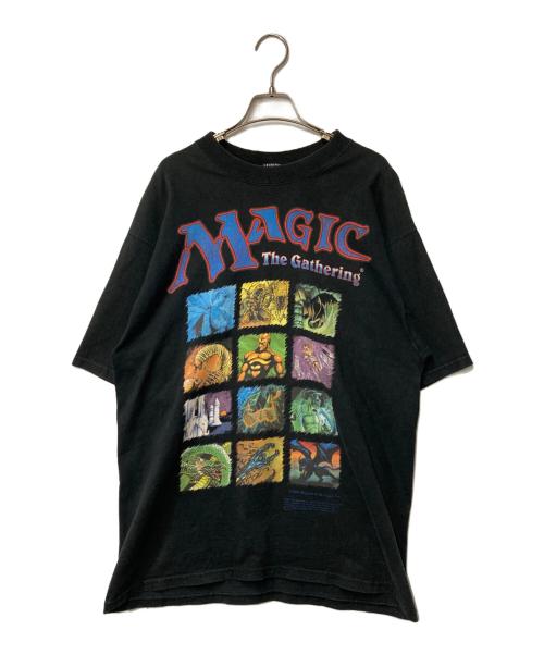 LIQUID BLUE（リキッドブルー）LIQUID BLUE (リキッドブルー) Promo Tee  プリントTシャツ ブラック サイズ:Lの古着・服飾アイテム