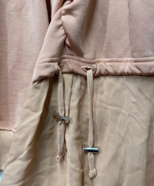 DIESEL（ディーゼル）DIESEL (ディーゼル) アシンメトリースウェットワンピース ピンク サイズ:Sの古着・服飾アイテム