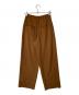 CLANE (クラネ) BASIC TUCK PANTS ブラウン サイズ:1：4000円