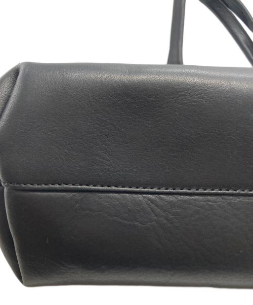 SLOW&CO（スロウアンドコー）SLOW&CO (スロウアンドコー) BEAMS (ビームス) 別注レザートートバッグ ブラックの古着・服飾アイテム