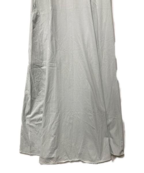 ebure（エブール）ebure (エブール) 天竺フレアワンピース グリーン サイズ:36の古着・服飾アイテム
