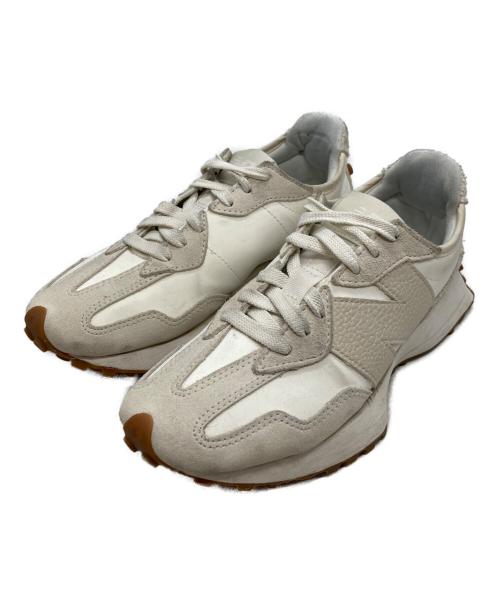 NEW BALANCE（ニューバランス）NEW BALANCE (ニューバランス) ローカットスニーカー アイボリー サイズ:US 7/UK 5/EU 37.5/JPN 24の古着・服飾アイテム