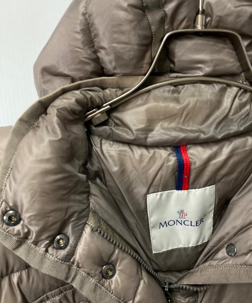 MONCLER（モンクレール）MONCLER (モンクレール) HERMINE ダウンコート ベージュ サイズ:2の古着・服飾アイテム